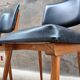 Serie de 4 chaises 1960
