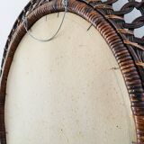 Rattan mirror 53x63cm