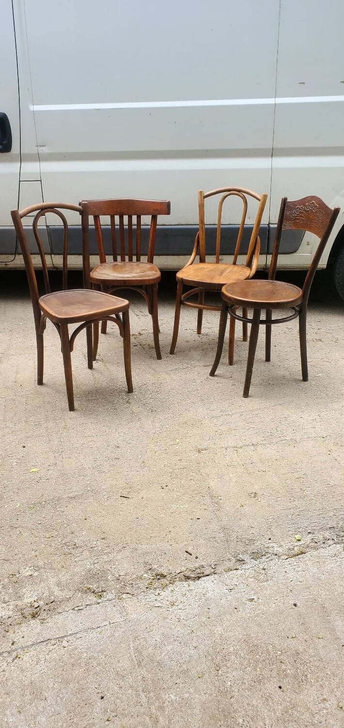 Set of 4 bistro chairs