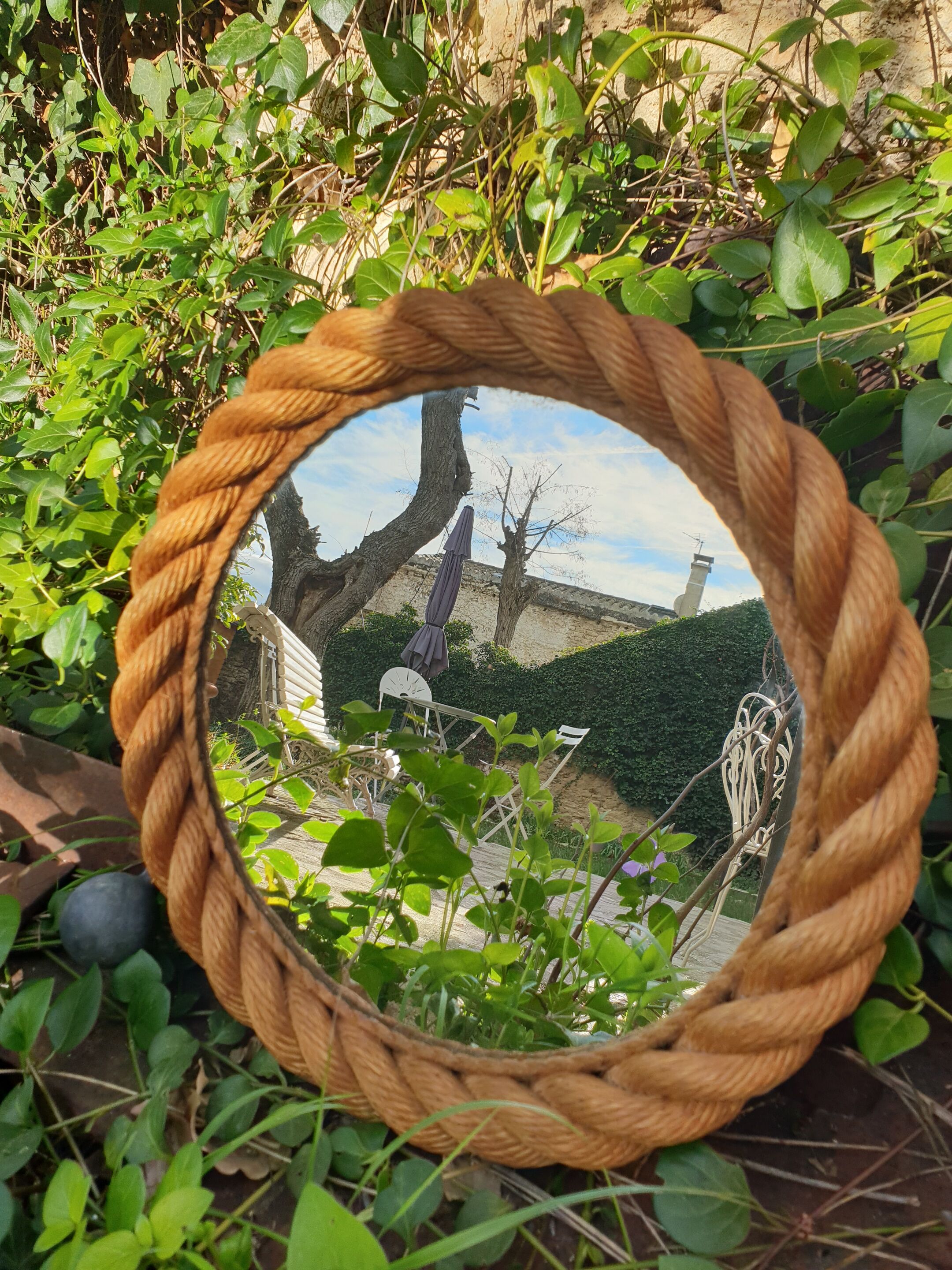Rope mirror 1950