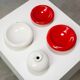 Postmodern composition sculpture in ceramic 1970 Italy