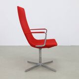 Fauteuil pivotant en laine Arper Cativa