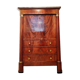 Empire secretary with openwork.