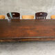 Old 3m fir farm table late 19th early 20th