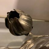 Flower metal ashtray