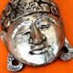 Hanging mask Carved wood Indonesia (Bali) Buddha face