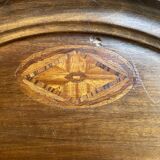 Art-Deco walnut bookcase