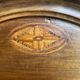 Art-Deco walnut bookcase