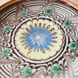 Assiette en céramique artisanat roumain