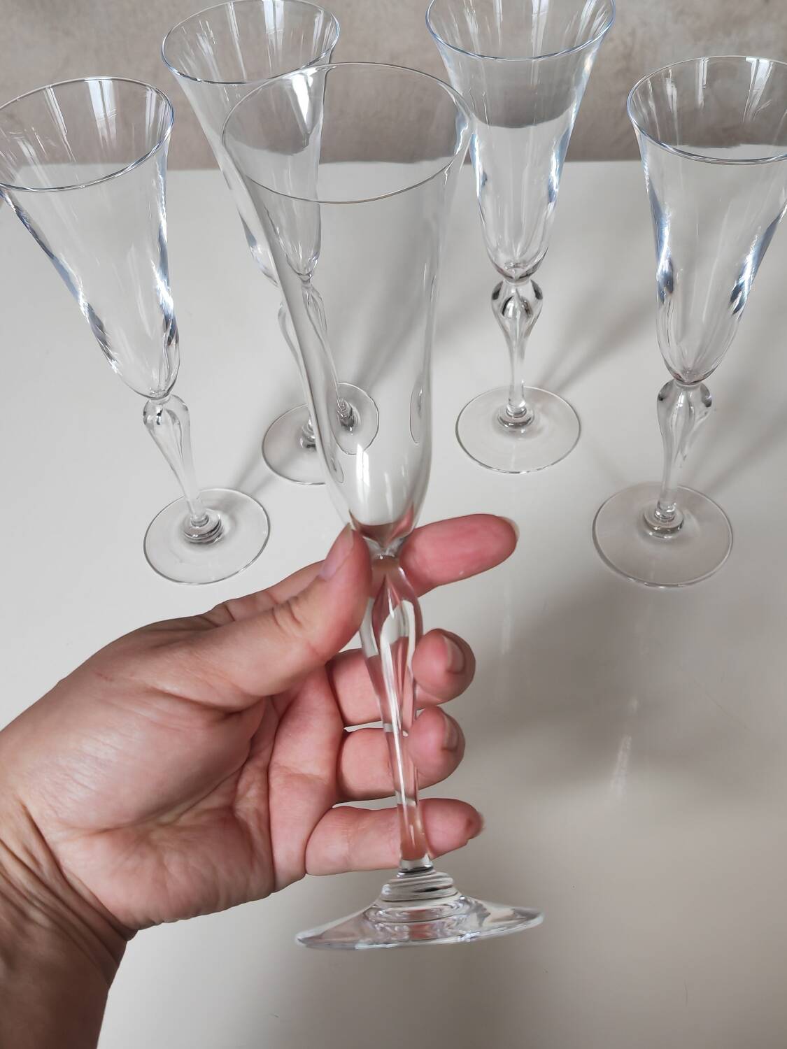 Crystal Champagne Flutes