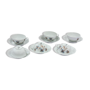 set de 6 tasses à thé