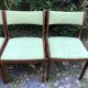 Chaises danoises scandinaves teck Uldum Möbelfabrik années 60