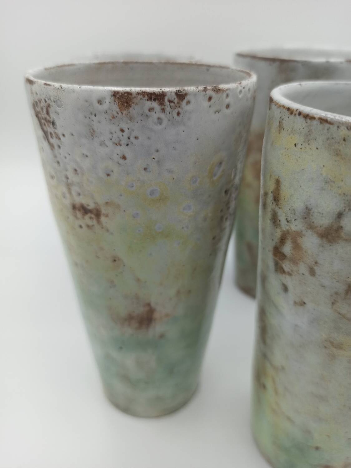 Vintage ceramic cups - Alexandre Kostanda - Vallauris