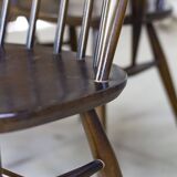 Ercol Quaker chairs and armchairs,