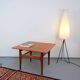 Vintage 1960s floor lamp, retro Mid-Century style.