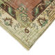 Tapis beige des années 1980 tissé à la main d'Anatolie 192 cm x 326 cm