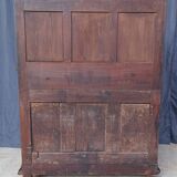 Renaissance oak carved buffet cabinet