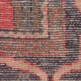 Vintage Red Wool Persian Area Rug- 110x170cm