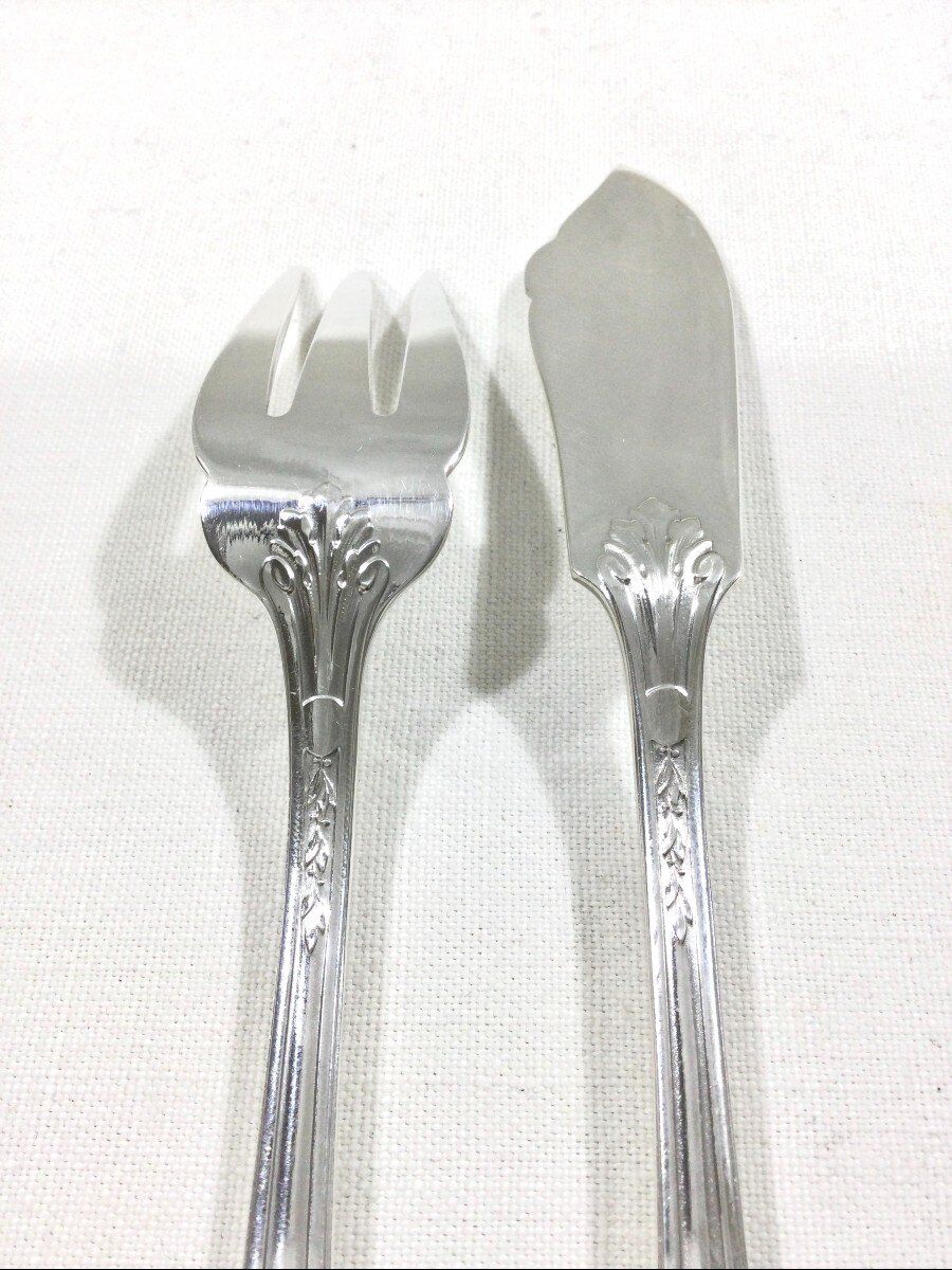 6 cutlery in poisson, François Frionnet