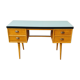 Vintage wooden desk / spindle feet