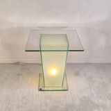 Marais International side table and light lamp