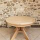 Table ronde orme style Pierre Chapo