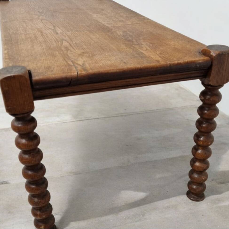 Solid wood coffee table