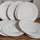 Nine fine English porcelain sweet plates