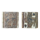 Pair of ceramic plaques by Les Argonautes, Vallauris, circa 1960