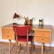 Bureau adulte pieds compas
