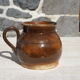 Sandstone pot with handle