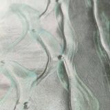 Large shallow dish (signed) in French studio stoneware from the 1960s-70s.