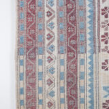 Vintage faded turkish oushak rug 103 x 190 cm