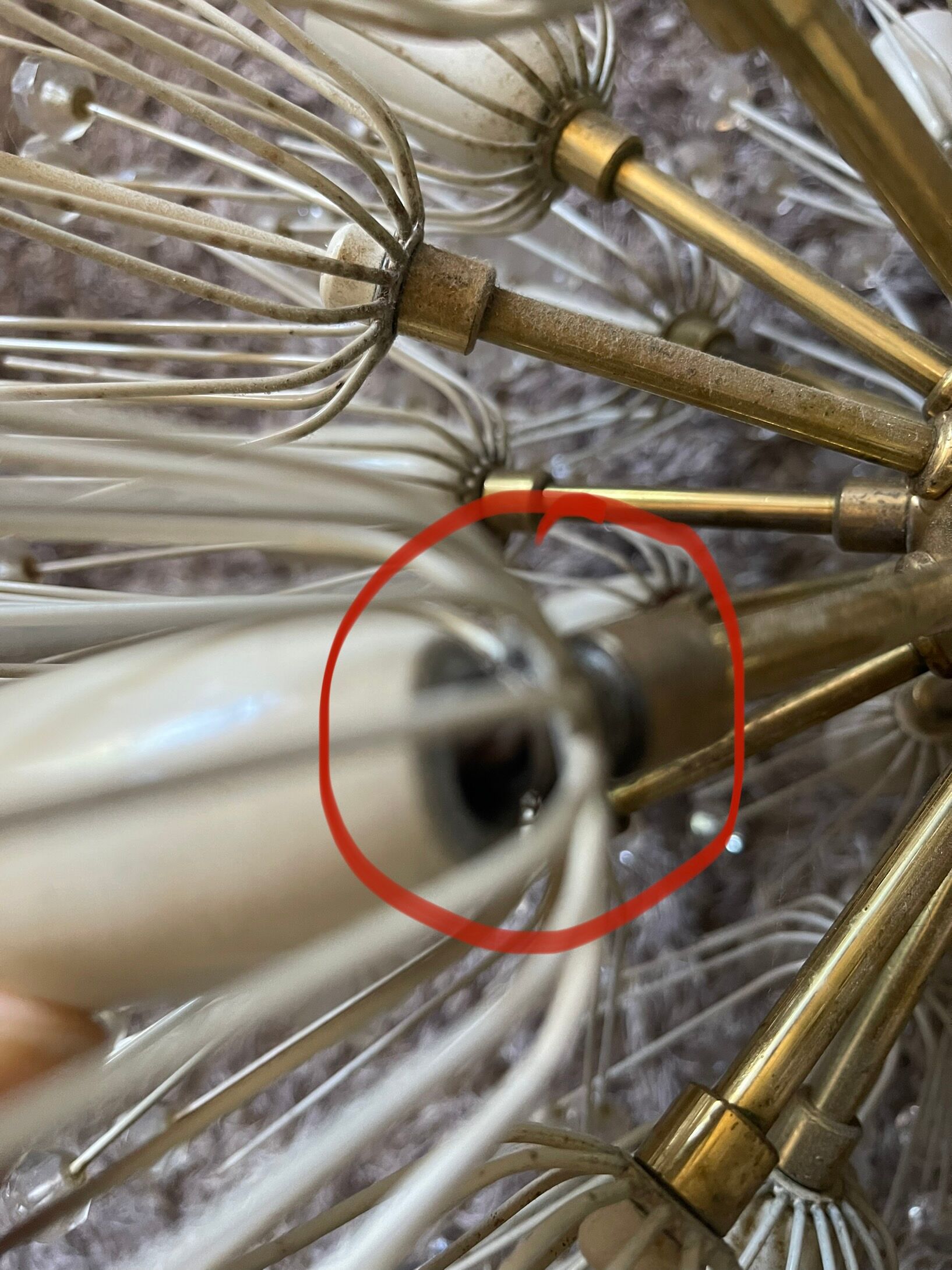 Chandelier Emil Stejnar 1950