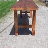 Wooden workbench with 1 drawer