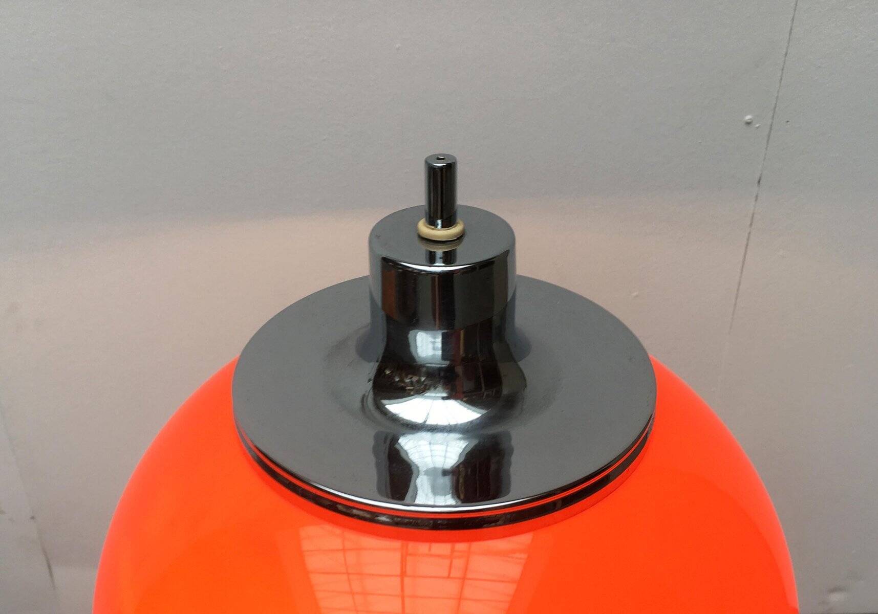 Vintage Space Age table lamp Italian Faro by Guzzini, 1970s