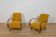 Fauteuils Art Déco, Pologne, années 1930, lot de 2