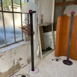 Memphis 80s pink and marble floor lamp