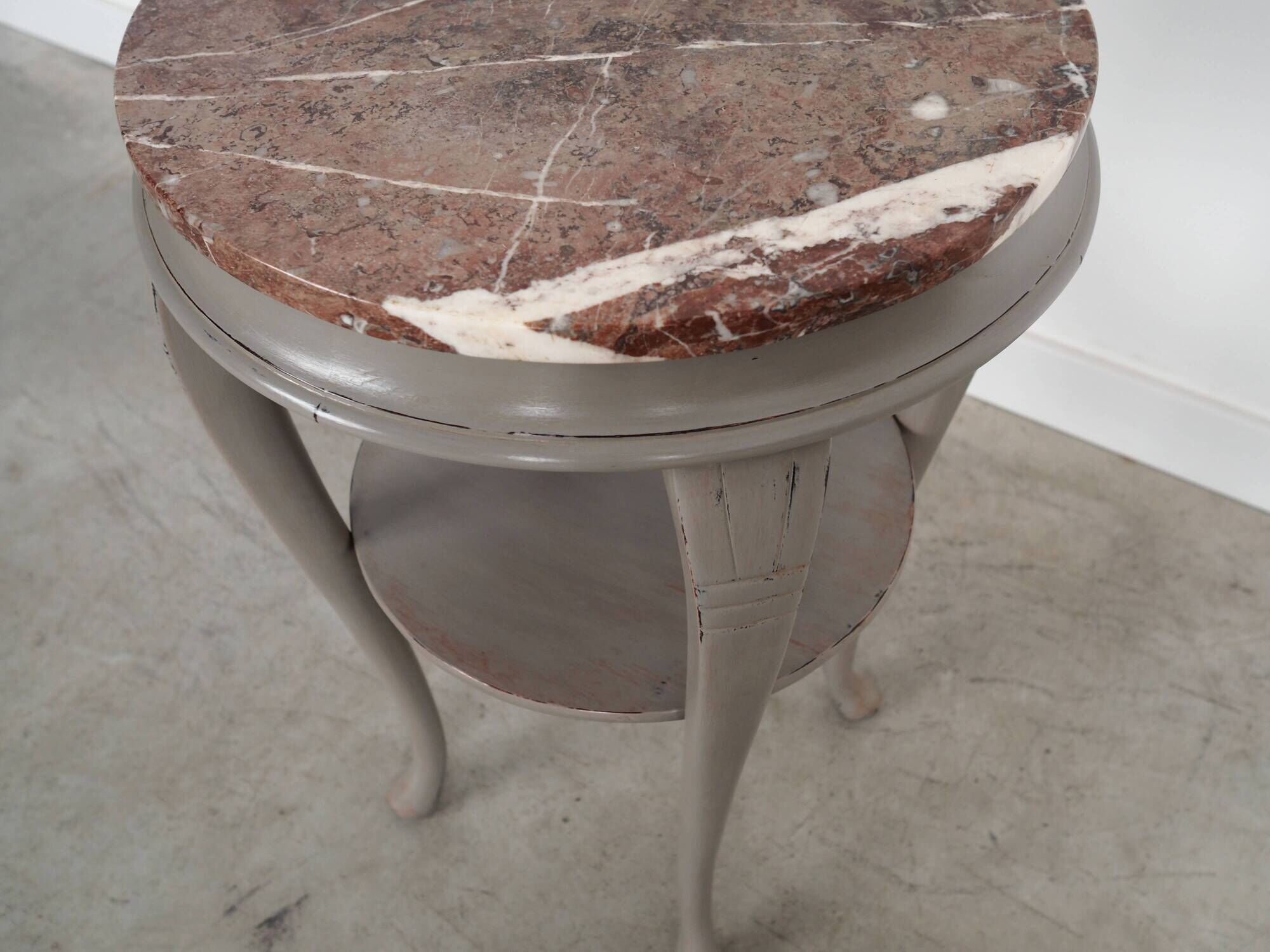 Round mahogany coffee table, Danish design, 1960s, production: Denmark