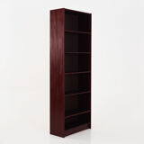 Bibliothèque en acajou, design danois, années 1970, production : Danemark
