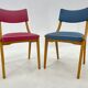 Set of 2 Colourful Vintage Chairs, Germany, 1960's