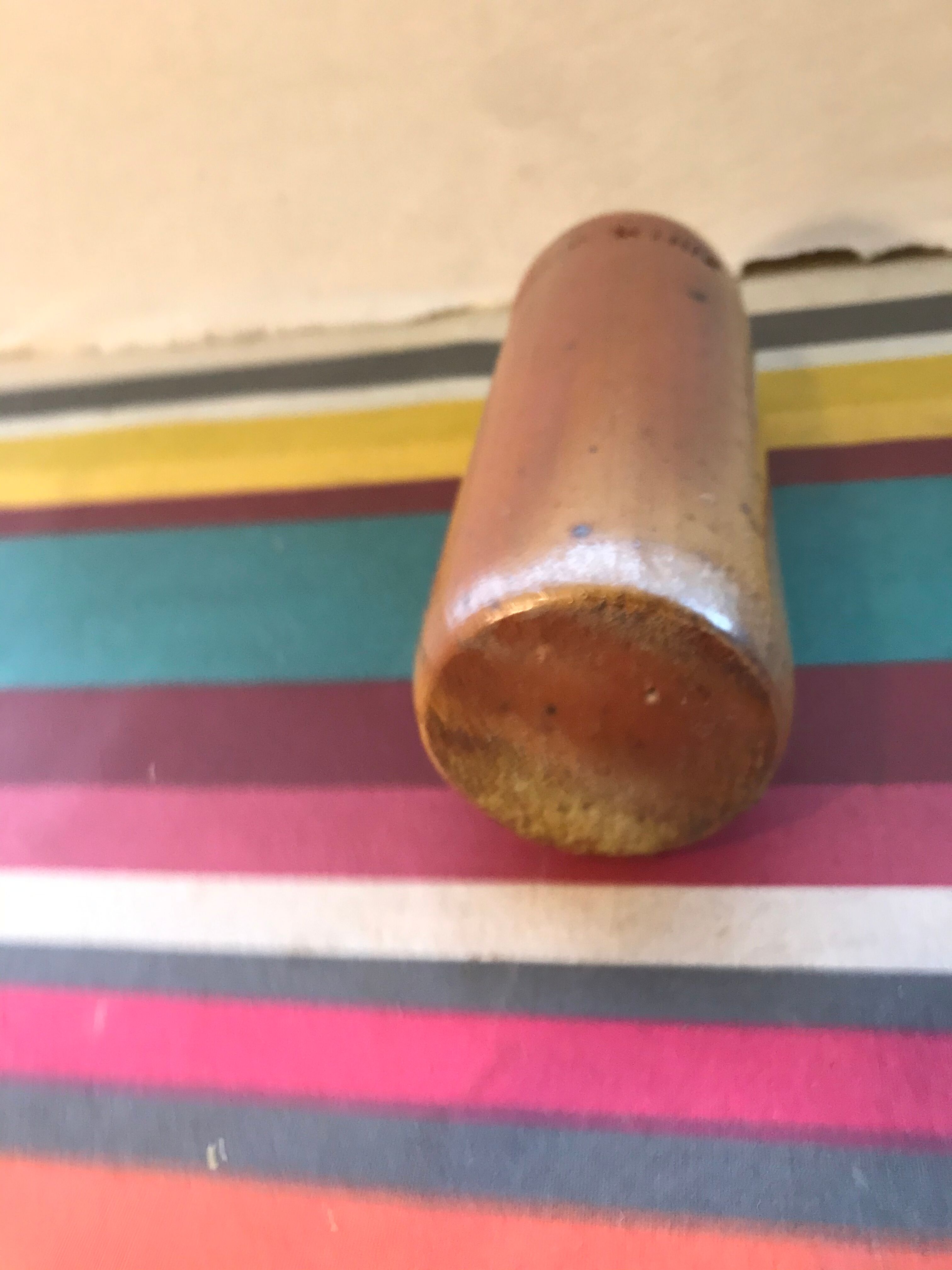 Old Bottle Sandstone Erven Lucas Bols't Lootsje AMSTERDAM 1/4 Vintage Liter