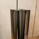 Murano vase in blown glass, smoked and crystal.