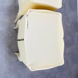 Pair of bedside tables Louis XV style white