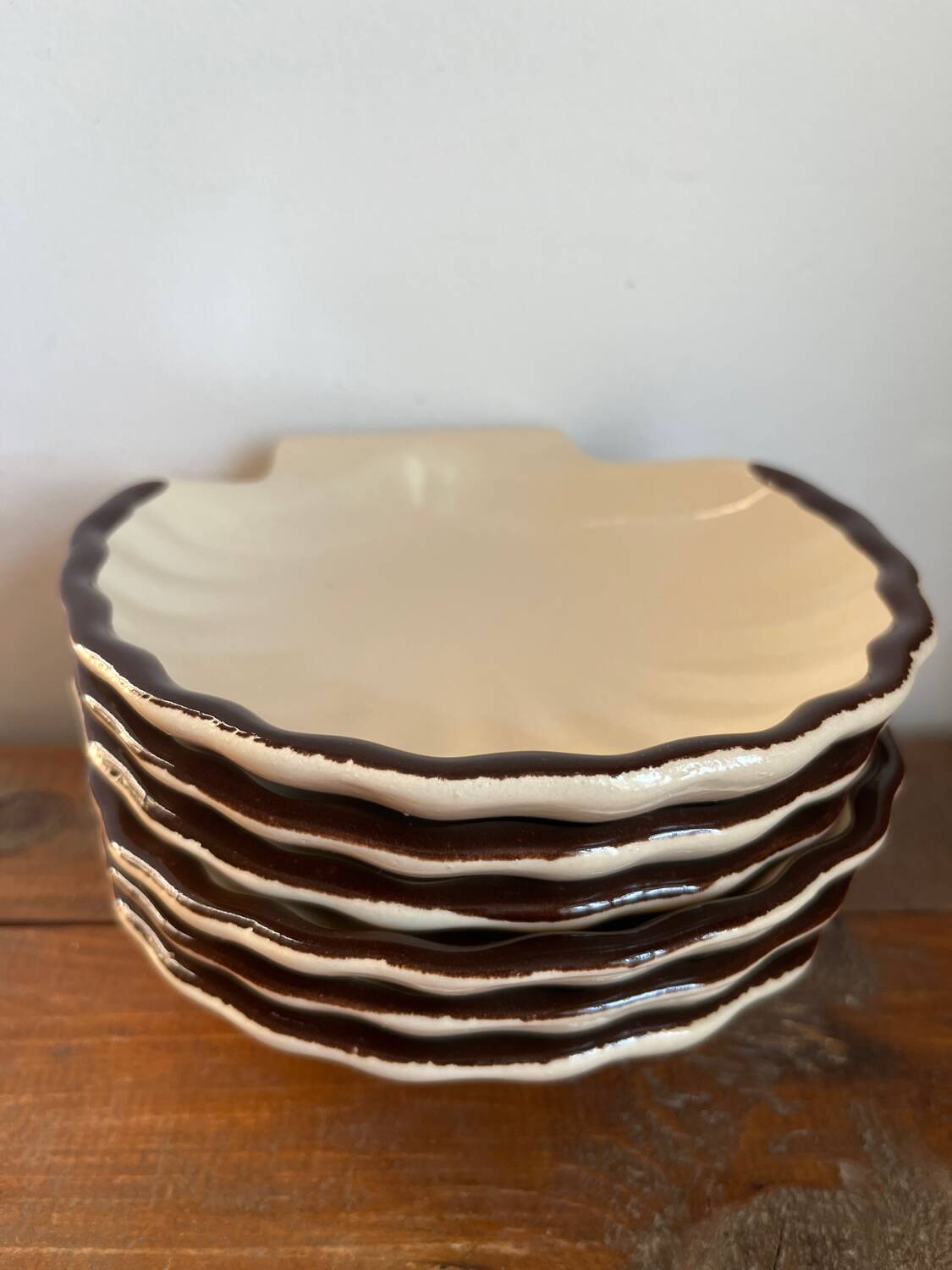 6 shell-shaped dishes Émile Henry