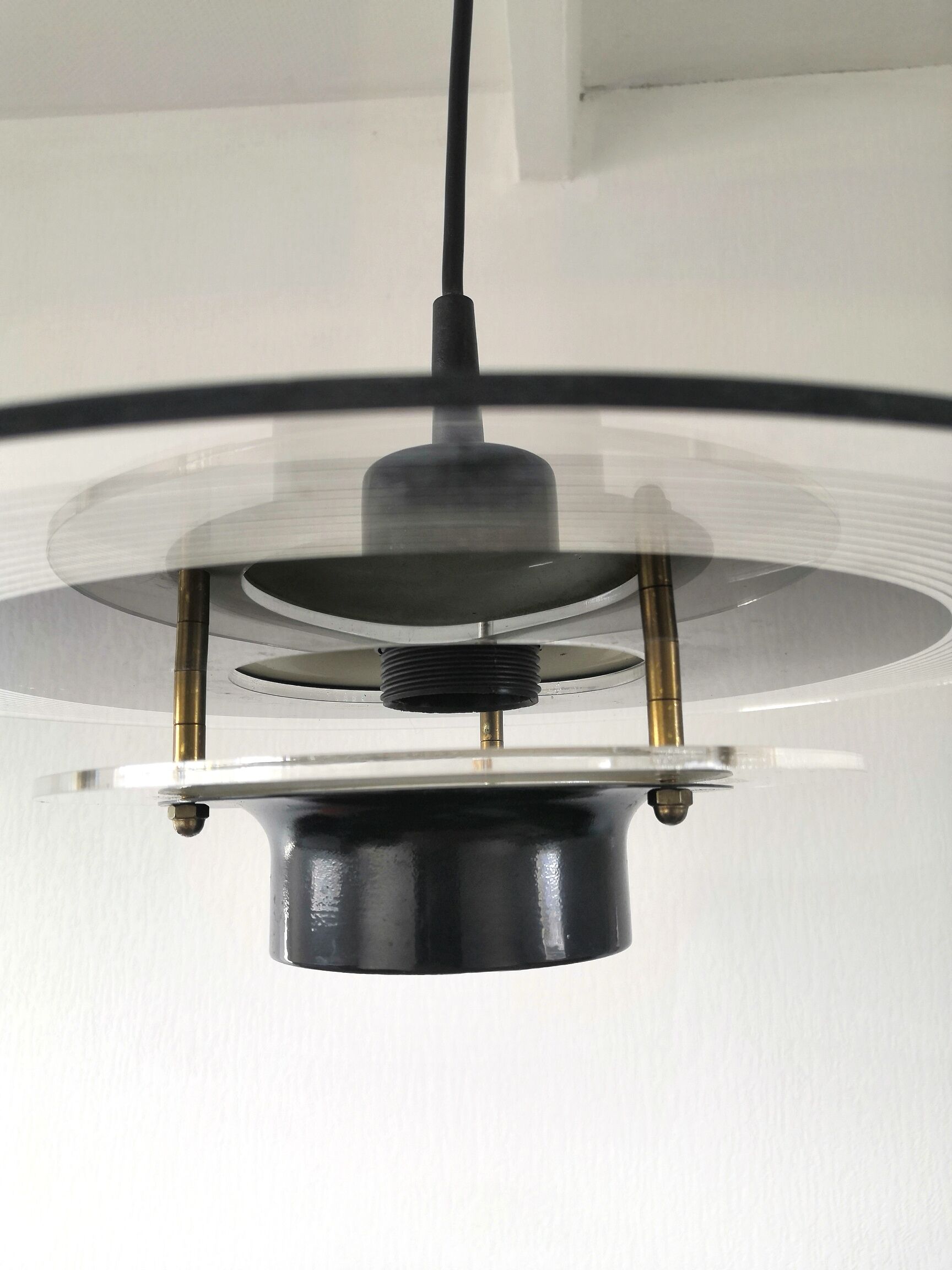 Suspension double tray UFO design 70s - 80s