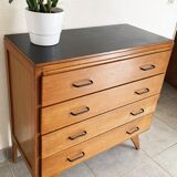 Vintage wooden chest of drawers