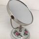 Small mirror old Shepherdess of France vintage 50s