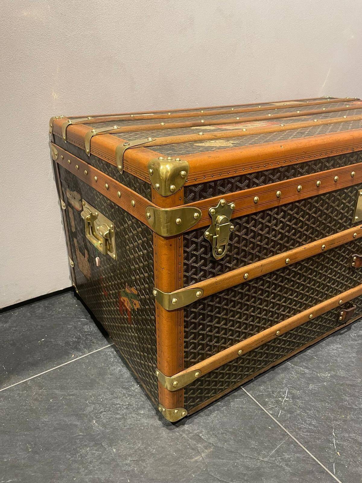 GOYARD VINTAGE TRUNK FROM THE '20s