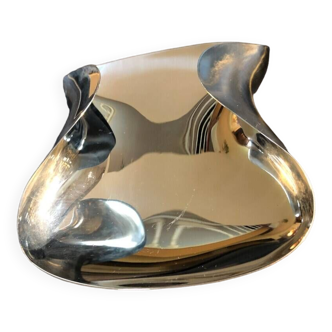 Marli fruit holder in 18/10 stainless steel from Alessi design Steven Blaess